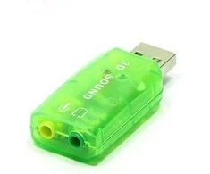 Aptel Aukštos kokybės USB garso plokštė
