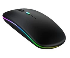 Ak211A Belaidė pelė su RGB LED apšvietimu.