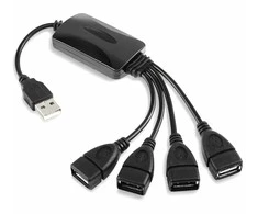 ATL 4 prievadų USB šakotuvas