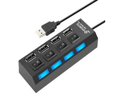 Ak228A 4 X USB Šakotuvas