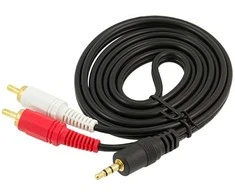 Hertz Laidas 3,5mm - 2xRCA CINCH 1,5M