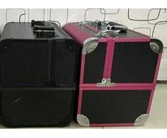 ATL CA34A Išskirtinis bagažinės dangtis 35x25x31 rožinė ir juoda