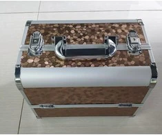 Aptel Kosmetikos priemonių lagaminas Professional Style XL Brown