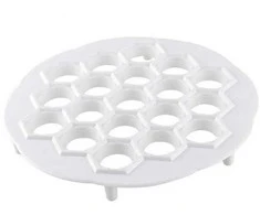 ATL Koldūnų forma, 19 angų, balta, 20 cm skersmens