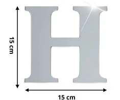 Da475 Veidrodiniai sienų lipdukai „HOME“