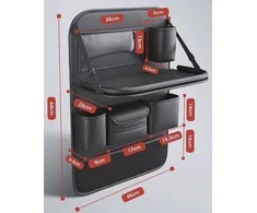 ATL DA796 Organizer na fotel automobilinis juoda