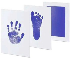 ATL Vaiko rankos ar pėdos antspaudo rinkinys 15,3x10 cm mėlynas