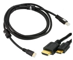 Hd21 Laidas HDMI - MINI HDMI 1.4 2M