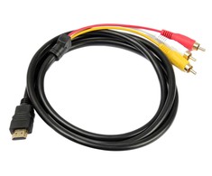 ATL HDMI į VGA + Audio 3x Chinch RCA laidas
