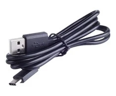 Kk21T USB C tipo kabelis 1 m juodas