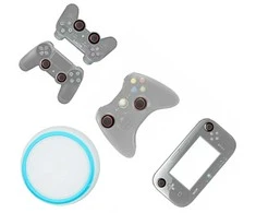 Kx11F Silikoniniai valdiklių dangteliai PlayStation ir XBOX