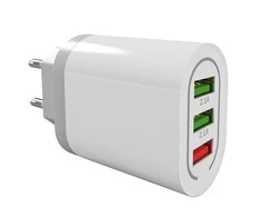 Plp37F Tinklo laidas Tinklo įkroviklis. usb, greitas, 18w baltas