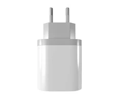 Plp37F Tinklo laidas Tinklo įkroviklis. usb, greitas, 18w baltas