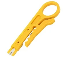 ATL Izoliacijos nuėmėjas su peiliuku RJ45, 9 cm, geltonas