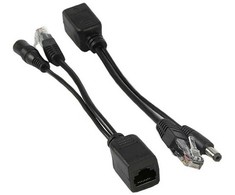 ATL PoE Adapterių Rinkinys RJ45 ir DC 2.1/5.5