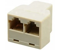 Rj5A Tinklo skirstytuvas RJ45 2 lizdų
