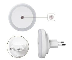 Zd104 Blow LED naktinė lempa su prieblandos jutikliu