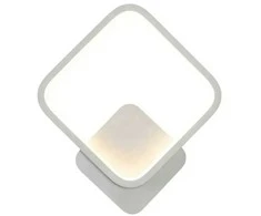 Šviestuvas LED ZD113, 14W, 22,5x22,5 cm, baltas