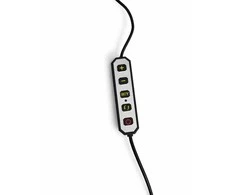ZD164A LED kosmetinė lempa 36w 75cm juoda
