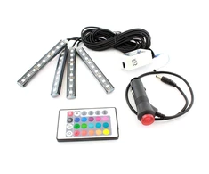 ATL Automobilio vidaus apšvietimo LED rinkinys ZD65A 4x9 RGB