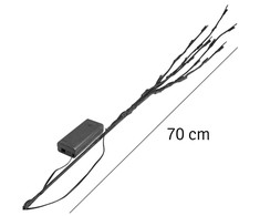 ATL Dekoratyvinės šakos su 20 LED lemputėmis, 70 cm