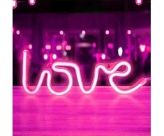 ATL LED dekoratyvinė lempa "LOVE"