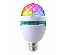 Zd7F Disco lemputė RGB LED, įvairių spalvų