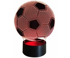Zd98 Dekoratyvinė LED lempa, futbolo kamuolio formos