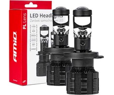 LED žibintų lemputės H4 PL Lens Series AMiO-03667
