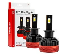LED žibintų lemputės X3 Series H3 AMiO-02978