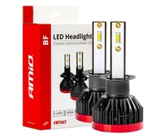 Amio LED H1 lemputės BF Serijos | Komplektas 2 vnt. 6-18V