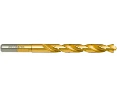 Wiertło Baildon DIN 338 RN 10,5 mm metalo grąžtas, HSS TiN (S), 133–87 mm (3 plokštumų kotas)