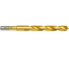 Wiertło Baildon DIN 338 RN 11 mm HSS TiN (S) metalo grąžtas, 142–94 mm (3 plokštumų kotas)