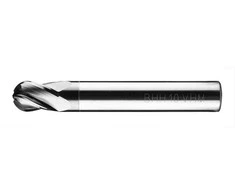 Grąžtas Baildon DIN 6527 K FWK4K 10 mm karbido freza, VHM TiAlN, Z4, 66–11 mm