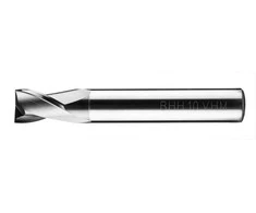 Grąžtas Baildon DIN 6527 K FWP2K 10 mm karbido freza, VHM TiAlN, Z2, 66–11 mm