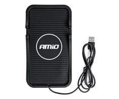 Belaidis indukcinis automobilinis įkroviklis 15 W amio-03145