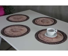 Bertoni 4D apvalaus stalo trinkelių rinkinys - ROBINA