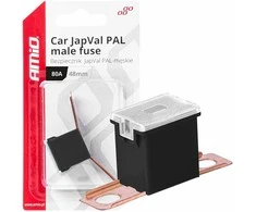 Japval PAL vyriškas automobilio saugiklis 48 mm 80 A amio-03423