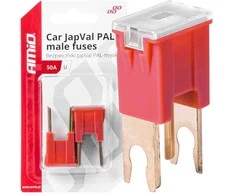 „Japval PAL“ automobilio saugikliai, 2 vnt., 50A, amio-03408