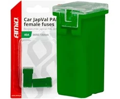 Japval PAL automobilio saugikliai, moteriški, 2 vnt., 40A, amio-03438