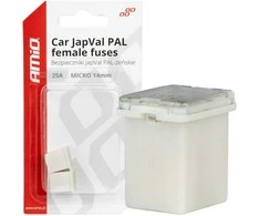 Japval PAL moteriški automobilio saugikliai, 2 vnt., 25A, amio-03452