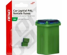 Japval automobilio saugikliai, moteriški, 40A, 2 vnt. amio-03461