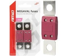 „Megaval MTA“ automobilio saugikliai, 2 vnt., 250 A, amio-03469