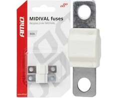 Midival MTA automobilio saugikliai, 2 vnt., 80A, amio-03478