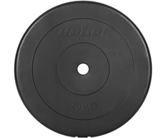 Bituminė apkrova 20kg, skylė 31mm, klasikinis diskas, REBEL ACTIVE