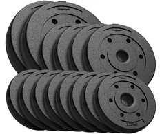 Bituminių apkrovų rinkinys 30kg (8x1.25kg + 4x2.5kg + 2x5kg), skylė 31mm, REBEL ACTIVE