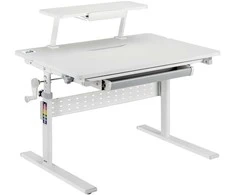 ergo office Biurko vaikams su regulacją aukščio max 40kg ER-483 Szare