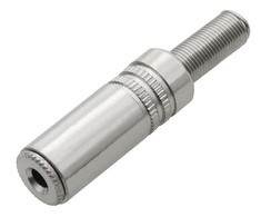 Blow 0838# Lizdas jack 3.5 st na kabelis metal