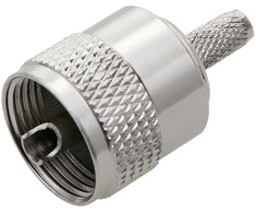 1099# CB kištukas (UHF/UC1) užspaudžiamas RG58+įvorė RG58+įvorė