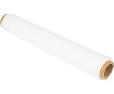 Blow Balta tampri plėvelė 1.40kg, 500mm plotis – 50cm storis – 23 µm ilgis – 130m